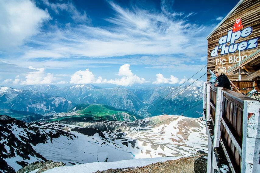 Alpe d'Huez Panorama à la télécabine