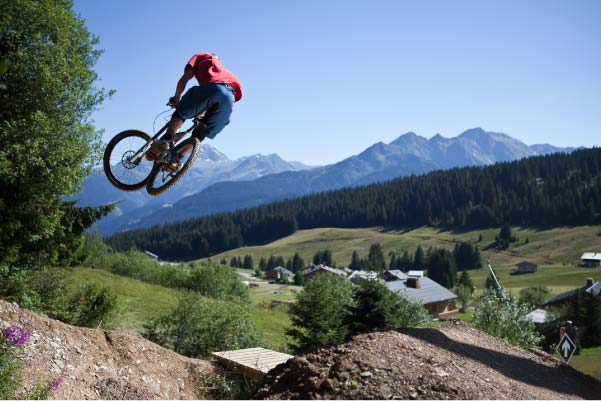 Bike Park des Saisies en Savoie