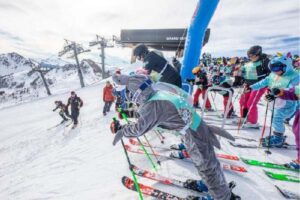 Départ du Grand Prix de Serre-Chevalier