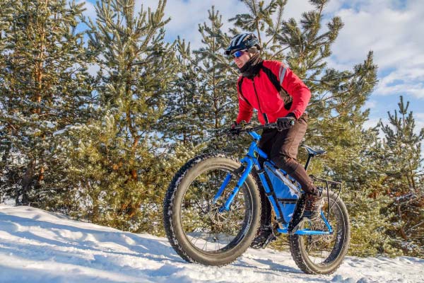 Fatbike à Megève