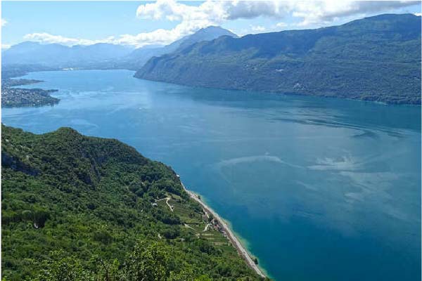 Vue depuis le belvédère de la Chambotte